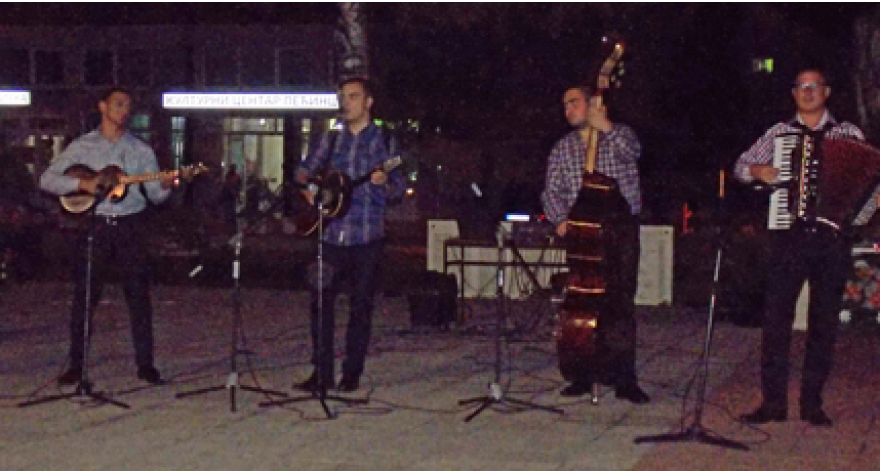 Gosti Pećinačkog kulturnog leta – tamburaški orkestar iz Šašinaca